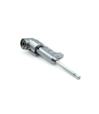 GEKO leņķa adapteris skrūvgriezim HEX uzgaļiem, 105°, 130 mm, 1/4″