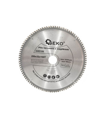 Kokmateriālu zāģripa ar karbīda zobiem un redukciju 250x32x100T + 25,4mm
