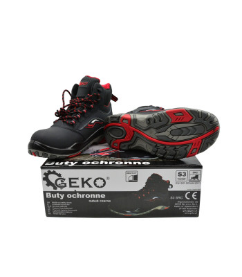 Aizsargapavi no nubuka, melni, S3 SRC – GEKO modelis nr. 9, 40 (10)