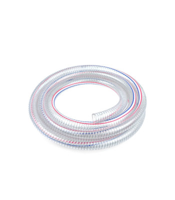 Iesūkšanas šļūtene, pastiprināta ar stiepli – 1 colla, 1'' / 25 mm, 5 m