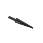 Pakāpjurbis Tvardy HSS M2 TiAlN 4-12mm (200)