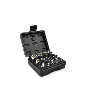 Torx galviņu komplekts, 14 gab., E4–E24 (20)