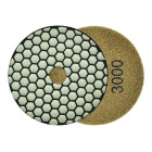 Pulēšanas disks gresam sausai slīpēšanai un pulēšanai GR3000 (5/25/250) 100mm