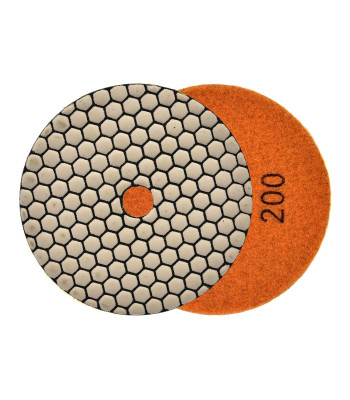 Pulēšanas disks gres flīžu sausai slīpēšanai, GR200 (5/25/250), 125mm