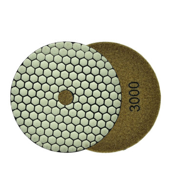 Pulēšanas disks sausai gres flīžu slīpēšanai GR3000 (5/25/250) 125mm