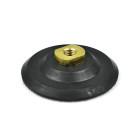Gumijas pulēšanas disks ar līplentes stiprinājumu, 100mm M14 (10/100)