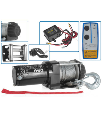 Elektriskā vinča Geko 12V 2500LB