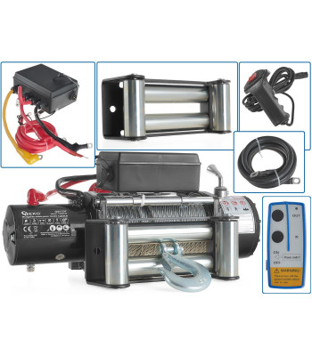 Elektriskā vinča (1) 12V 12000LB