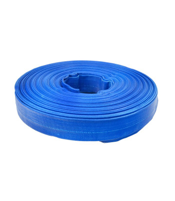 PVC gumijas šļūtene ūdens un notekūdeņu pārsūknēšanai, zila-smell, 1