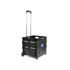 Salokāmi transportēšanas ratiņi – kaste, 35 kg