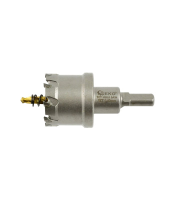 TCT caurumu zāģis metālam ar titāna pārklājuma vadurbīti, 40mm