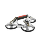 Rokturis–piesūceknis stiklam ALU 3x125mm 190kg