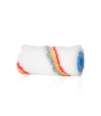 Poliakrila krāsošanas rullītis (multicolor) 10cm 30mm fi-6mm