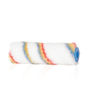 Poliakrila krāsošanas rullītis (multicolor) 15cm 30mm fi-6mm