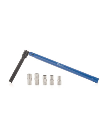 Salokāma atslēga bateriju un armatūras montāžai 8–13 mm