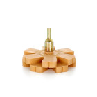Gumijas disks līmes noņemšanai ar adapteri (agresīvs), 90mm
