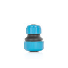 Dārza šļūtenes reducējošais remonta savienotājs BLUE LINE 1/2"–3/4" (20/500)
