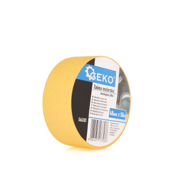 Dzeltenā maskēšanas krāsošanas lente – 48mm x 50m