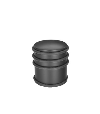 Brīvi novietojams durvju atduris, augstais, melns matēts, 74 mm, 83 mm