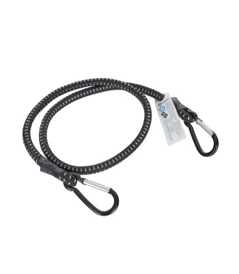 Transportēšanas gumija bagāžas nostiprināšanai ar karabīnēm 10mm x 90cm