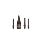 Urbis–skaldītājs malkas skaldīšanai ar 3 adapteriem, 32mm