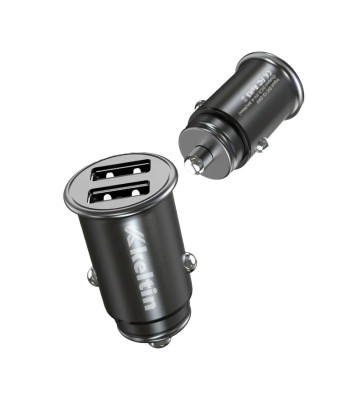 Mini automašīnas lādētājs ar ātrās uzlādes funkciju 24W 4,8A Keltin CC316-2A 40x20mm