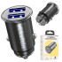 Mini automašīnas lādētājs ar ātrās uzlādes funkciju 24W 4,8A Keltin CC316-2A 40x20mm