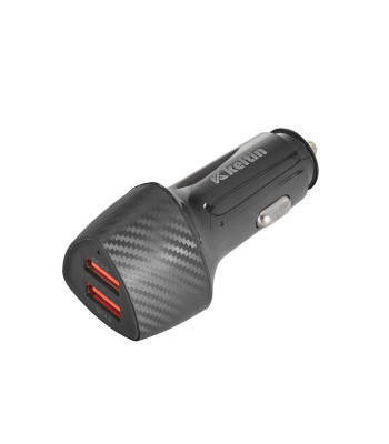 Automašīnas lādētājs ar ātrās uzlādes funkciju QC3.0 36W 7,2A, Keltin CC50-2A, 70 x 30 mm