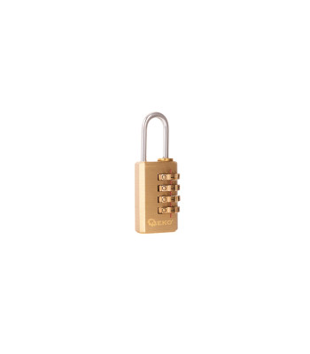 Misiņa kombinācijas piekaramā atslēga – 21mm (4 cipari) (12/144)
