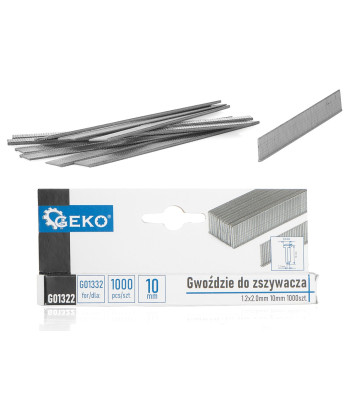 Naglas skavotājam 1000 gab. 1.2x2.0mm 10mm