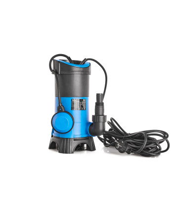 Iegremdējams plastmasas sūknis netīram ūdenim ar pludiņu 900W