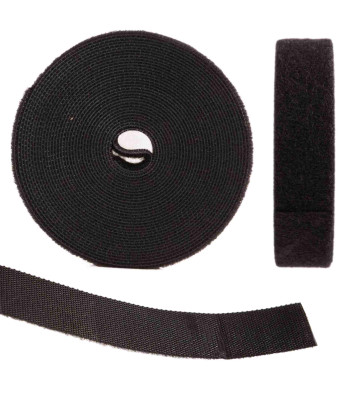 Līplente kabeļu organizēšanai 5 m x 20 mm