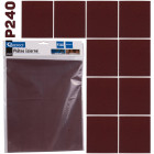 Abrazīvais audums – loksne P240 (10/500) 230x280mm