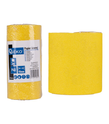Slīppapīrs rullī P40 115mm x 3m