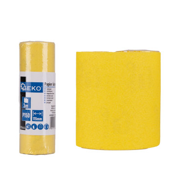Slīppapīrs rullī – 115mm x 3m P150