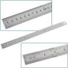 Lineālais mērinstruments – nerūsējošā tērauda lineāls 300mm (20/600)