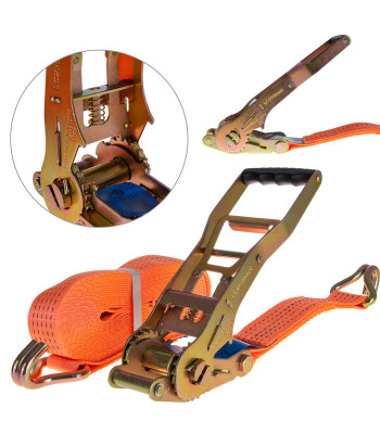 Transportēšanas siksna ar sprūdratu Geko ERGO 8m/5T/50mm