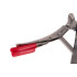Morsa tipa fiksējošās knaibles ar taisnām spīlēm CrV (6/48), 250 mm