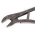 Morsa tipa fiksējošās knaibles ar taisnām spīlēm CrV (6/48), 250 mm