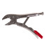 Morsa tipa fiksējošās knaibles ar taisnām spīlēm CrV (6/48), 250 mm