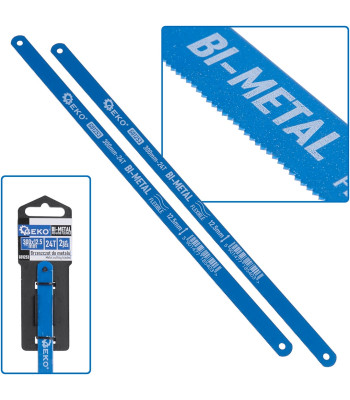 Metāla zāģa asmens, 2 gab. – BI-METAL 300x12.5mm 24T (20/200)
