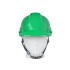 Būvniecības aizsargķivere BHP, zaļa, regulējama, 53–62 cm