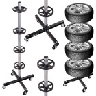 Mobils riteņu statīvs – 100 kg