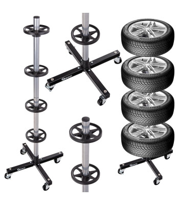 Mobils riteņu statīvs – 100 kg