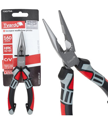 Taisnās garās knaibles 160mm CrV (6/60)