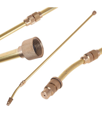 Misiņa teleskopiskais smidzinātāja kāts mugursomas smidzinātājam 50-98cm