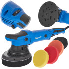Automašīnu pulētājs GEKO PREMIUM DUAL ACTION + 4 pulēšanas sūkļi, 150mm