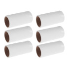 Drēbju tīrīšanas rullīša rezerves ieliktņu komplekts, 6 gab., 10cm x 60 loksnes