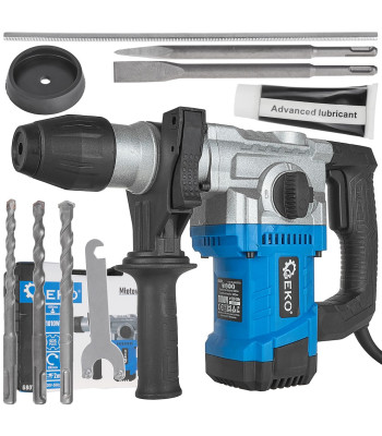 Perforators – triecienāmurs ar koferi GEKO SDS+, 1010W, 4J