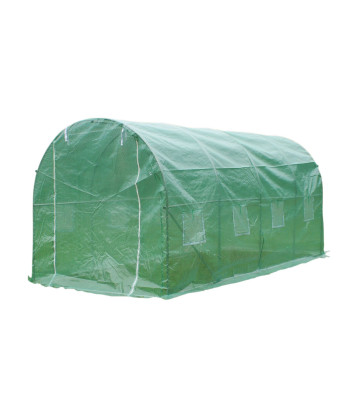 Dārza siltumnīca – UV izturīgs plēves tunelis 4x2.5x2m
